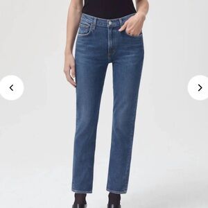 AGOLDE Merrel Mid Rise Straight Jeans